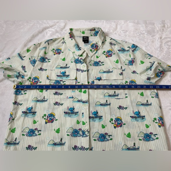 Disney Stitch Button-Up Shirt - Picture 8 of 8